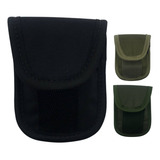 Porta Algema Fechado Nylon Tático Policial Guarda Militar Cor Preto