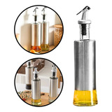 Porta Azeite Em Vidro E Inox Chef Galheteiro Com Dosador
