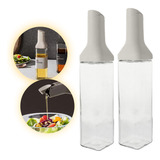 Porta Azeite Kit 2 Galheteiro Bico Dosador Automático 500ml