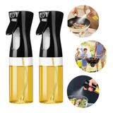 Porta Azeite Vinagre Óleos Spray Galheteiro Borrifador Kit 2