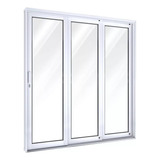 Porta Balcão 03 Folhas 3 00 X 2 10 Suprema Branca
