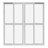 Porta Balcão Sacada 04 Folhas 2 50 X 2 10 Linha Suprema
