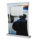 Porta Banner Roll Up Dupla Face Estrutura Alumínio 0-8x2 M