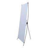 Porta Banner X 60x160 Cm Ajustável Fibra De Carbono C  Case