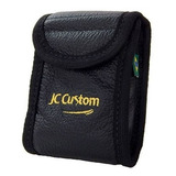 Porta Bocal Tuba E Trombone Couro Jc Custom Preto Capa Bag