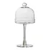Porta Bolo Pequeno Com Pedestal 39cm Altura Grande   Luvidarte