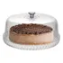 Porta Bolo Torta Boleira Acrílica Igual Vidro Plasutil Linda Cor Cristal