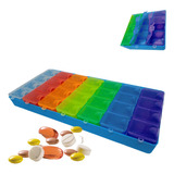 Porta Caixa Remedios Cápsula Colorido C