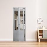 Porta Camarão Lambril Com Vidro 210 X 90cm Linha 25 Lado Direito Branco