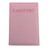 Porta Capa De Passaporte Para Viagem Qualidade Premium Cor Capa Passaporte Desenho Do Tecido Rosa Claro
