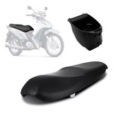 Porta Capacete Bau Interno Banco Moto Biz 125 Honda 2006