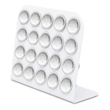 Porta Cápsula Acrílico Nespresso Branco 20 Un 