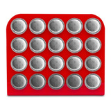 Porta Cápsula Acrílico Nespresso Vermelho 20 Un 