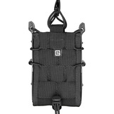 Porta Carregador De Fuzil 5 56 Modular Em Cordura 500d Universal Para Colete Tático Padrão Molle Com Revestimento Interno Em Eva E Retenção Ajustável E905 Preto