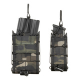 Porta Carregador De Pistola Fuzil 556 Invictus Reload Cor Multicam Black