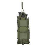 Porta Carregador Invictus 9mm 40 Pistola Magazine Mag Verde