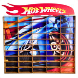 Porta Carrinhos Hotwheels Mdf Adesivado 50 Carrinhos