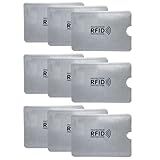 Porta Cartão De Crédito Bloqueia RFID Bloqueador NFC Envelope Protetor NO2PROBLEMS Protege Contra Pagamentos Por Aproximação Antifurto Bloqueio Contactless 9 Unidades 