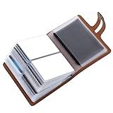 Porta Cartão De Crédito RFID Vem Com Porta Carteira De Motorista  Organizador De Cartões De Visita De Couro E Protetor De Cartão De Crédito Para Evitar Que O Cartão De Visita Ou Cartão De Crédito Sejam Perdidos Ou Danificados  Azul 