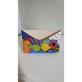 Porta Cartas Porcelana Pintado A Mão