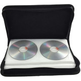 Porta Cd Para 80 Discos Cd dvd blu Ray Pasta Qualidade Novo