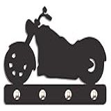 Porta Chave De Parede Decorativo Suporte Gancho Moto Antiga Clássica