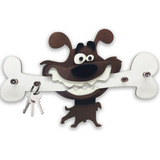 Porta Chaves Cachorro Pet Osso Suporte Chaveiro Criativo