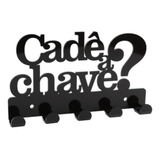 Porta Chaves Decorativo De Parede Cade
