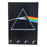 Porta Chaves Pink Floyd Decoração Rock Dark Side Of The Moon