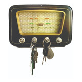 Porta Chaves Rádio Antigo Vintage Retro Decoração Parede