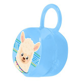 Porta Chupeta Infantil Para 2 Chupetas C Alça Lhama Baby Go Cor Azul claro