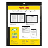 Porta Cnpj Vertical Acp 240mm X 315mm Pt Com 10 Un 