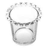 Porta Colher Talher Vidro Cristal Borda Coração Bowl Lyor