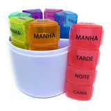Porta Comprimidos Semanal Organizador
