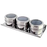 PORTA CONDIMENTOS 3 PEçAS INOX CLINK