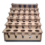 Porta Cone Trufado Suporte Em Mdf 30 Furos