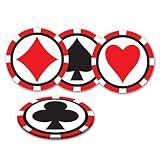 Porta Copos De Cassino Designs De Asstd 8 Embalagem