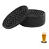 Porta Copos Suor Chopp Cerveja Barmat De Borracha Kit 50 Pçs