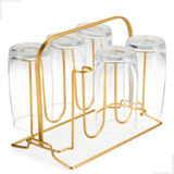 Porta Copos Suporte Copos P 6 Copos Cozinha Mesa Escorredor