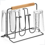 Porta Copos Suporte Copos P 6 Copos Cozinha Mesa Escorredor