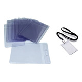 Porta Crachá Bolsa Plástica Pvc Transparente 60 Unidades