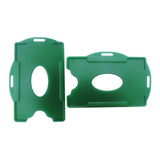 Porta Crachá Horizontal E Vertical Verde Cx 300 Unidade
