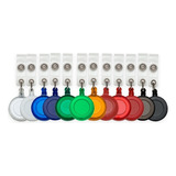 Porta Cracha Retratil Roller