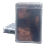 Porta Credencial Bolsa Pvc Transparente 100 Unidades
