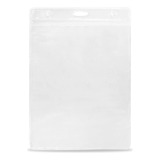 Porta Credencial Bolsa Pvc Transparente 25 Unidades