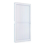Porta De Aço De Giro Calha 215x85cm Aço Pronto Riobras