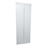 Porta De Aluminio Camarão Lambril Branco 2 10 X 0 90