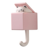 Porta De Dormitório Sem Costura Creative Cat Hook Kawaii Han
