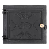 Porta De Forno De Ferro Fundido Para Fogão A Lenha