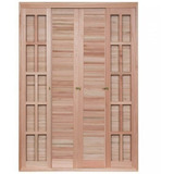 Porta De Madeira Balção De Correr 213x120cm Com Batente Wt